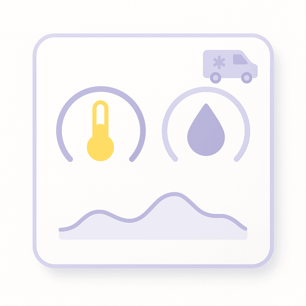 Track environmental conditions image 1