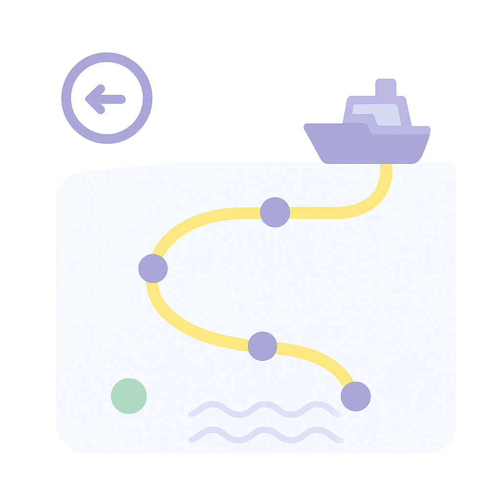 Vessel tracking and movement history image 4