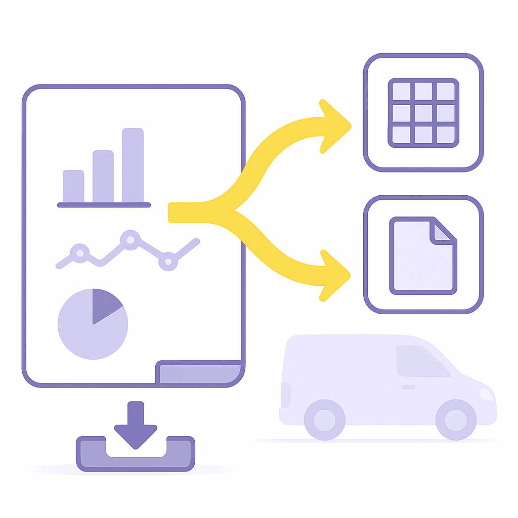 Operational reporting for vehicle managers image 4