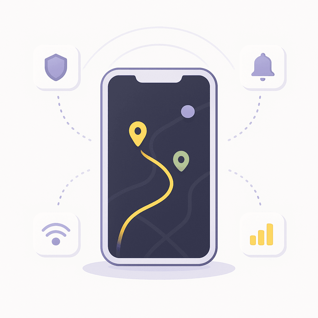 Manage your fleet from anywhere on mobile
